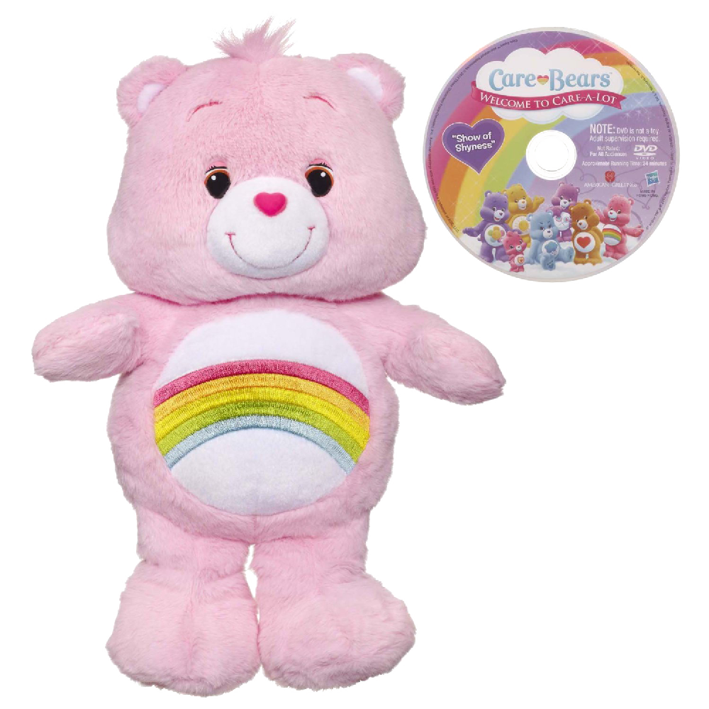 Care Bears Cheer Bear Toy With Dvd