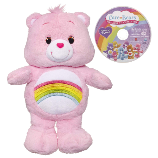 Care Bears Cheer Bear Toy With Dvd
