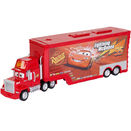Disney Pixar Cars Mack Truck And Transporter