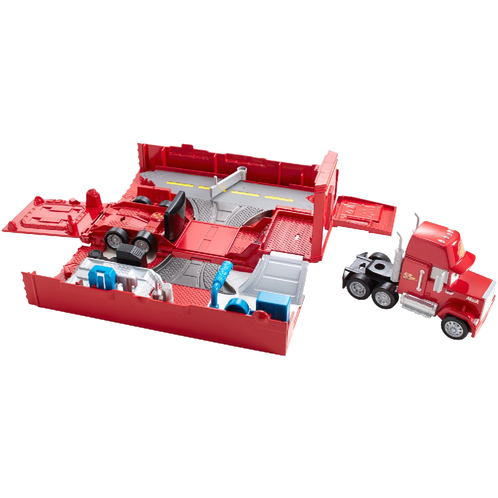 Disney Pixar Cars Mack Truck And Transporter