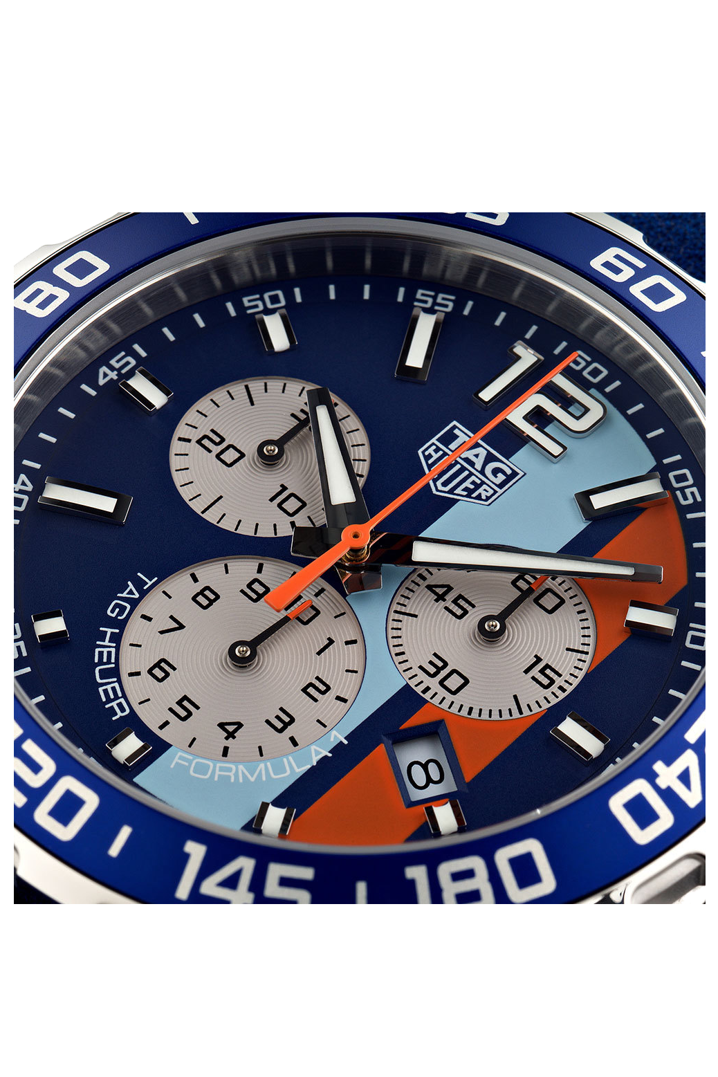 Tag Heuer Formula 1 Gulf Chronograph Special Edition Mens Watch