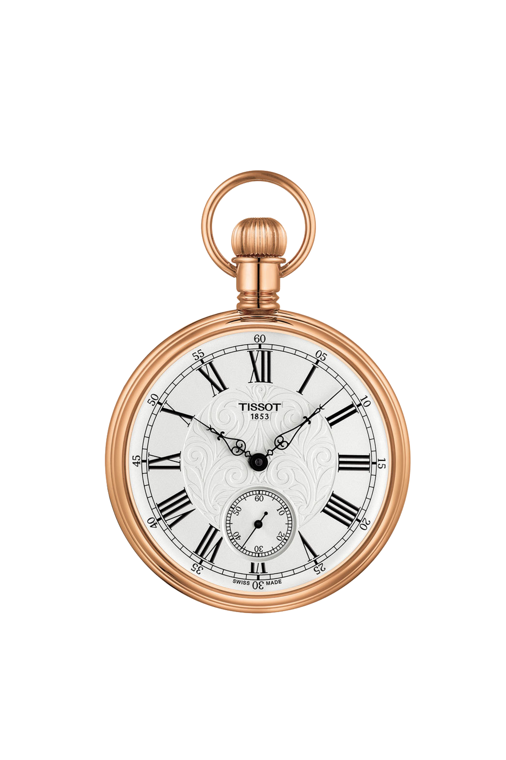 Tissot Lepine Rose Gold Tone Mechanical Pocket Watch